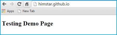 Hosting html webpages on GitHub Pages free